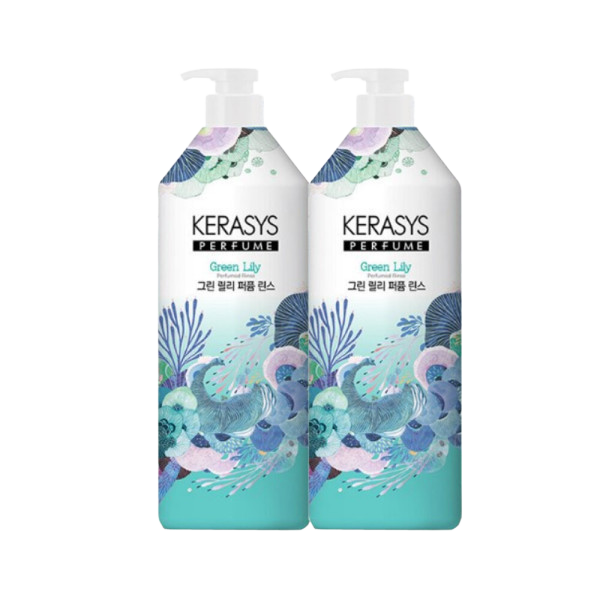 애경 케라시스 그린 릴리 퍼퓸 린스 1000ml (2개)