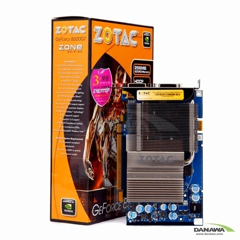 ZOTAC 지포스 8600GT ZONE Edition 256MB HDMI_이미지