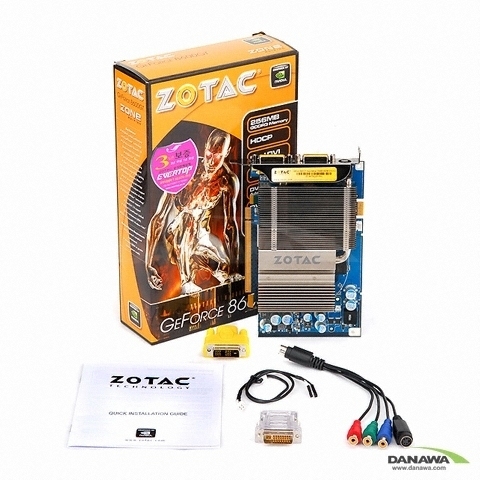 ZOTAC 지포스 8600GT ZONE Edition 256MB HDMI_이미지