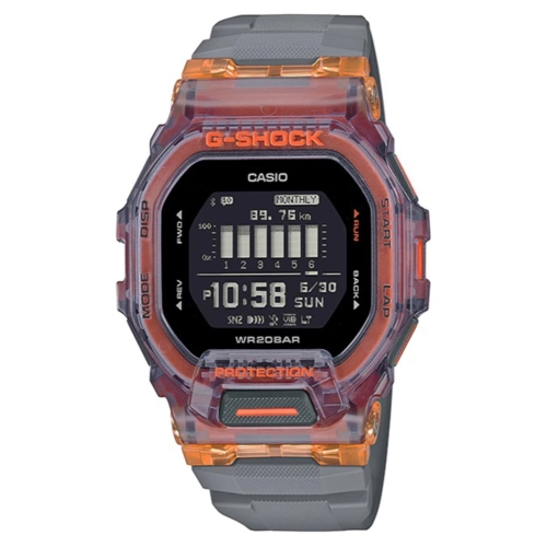 G-SHOCK GBD-200SM-1A5DR 지스쿼드 블루투스 트레이닝시계 진동기능 전자시계