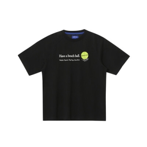 팬암 헨리 비치볼 그래픽 반팔티 PRBCRT11430BK-W_이미지