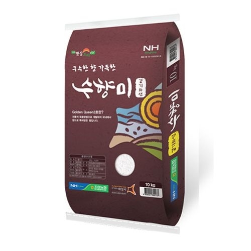 햇살드리 2025 햅쌀 수향미 상등급 10kg (1개)