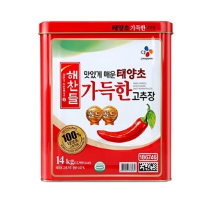 CJ제일제당 해찬들 태양초 가득한 고추장 14kg (6개)