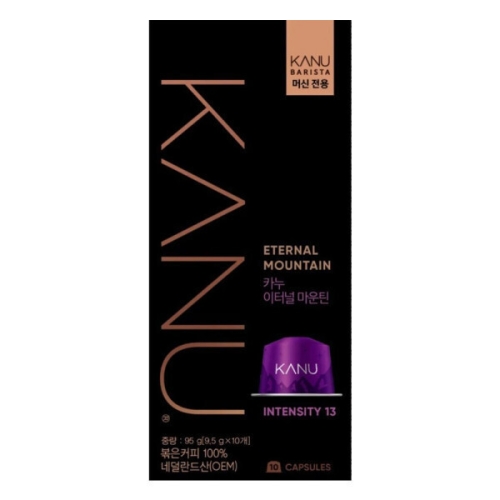 이터널 마운틴 캡슐커피(카누머신 전용) 10캡슐