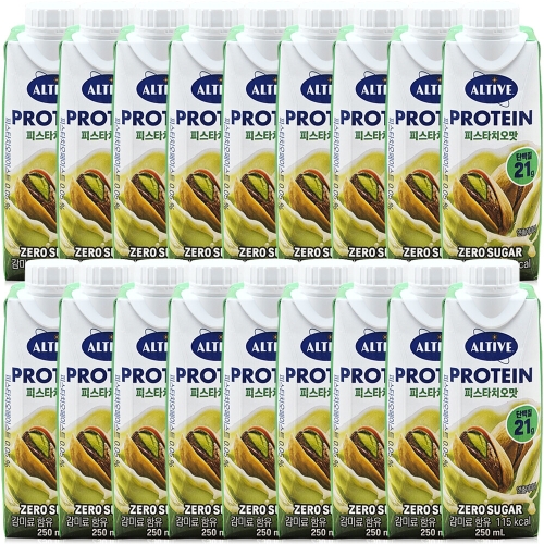 CJ제일제당 얼티브 프로틴 피스타치오맛 250ml (18개)_이미지