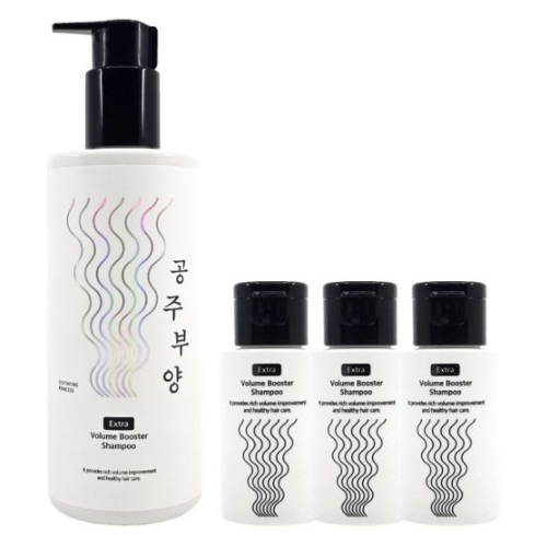 가히 공주부양 엑스트라 볼륨 부스터 샴푸 500ml+50ml (500ml 1개+50ml 3개)_이미지