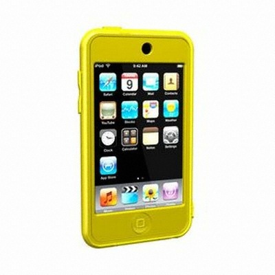수마진 iPod Touch 2세대 silicone case yellow_이미지