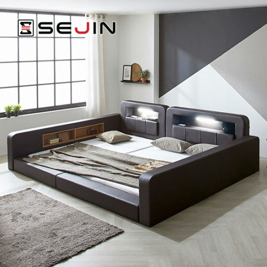 세진침대 벨론 가드 LED 패밀리침대 Q+Q (독립스프링)