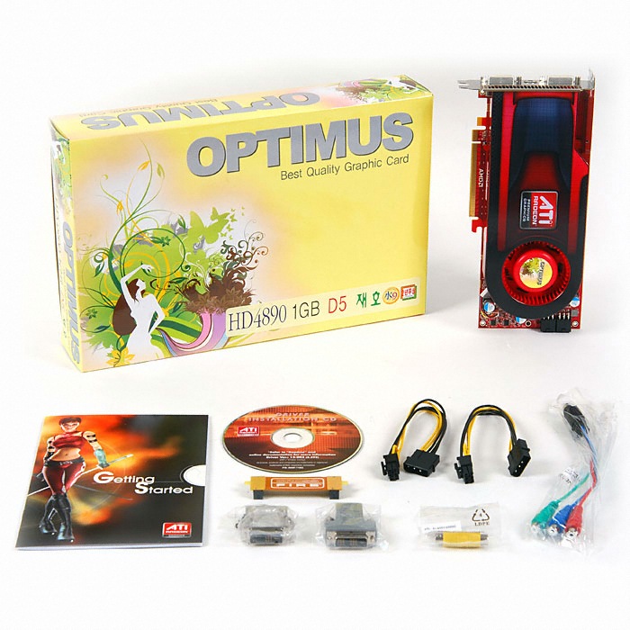 유니텍전자 라데온 HD 4890 OPTIMUS 재호 D5 1GB_이미지
