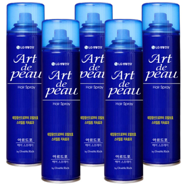 LG생활건강 아르드포 헤어 스프레이 300ml (5개)