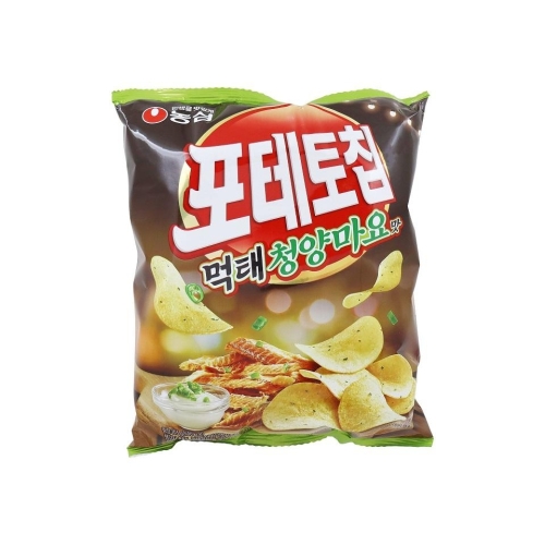 농심 포테토칩 먹태청양마요맛 105g