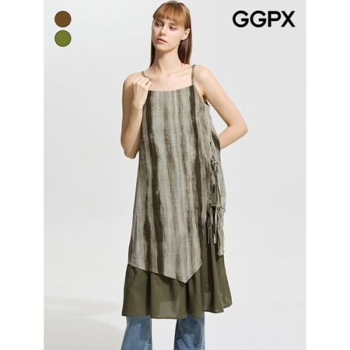 연승어패럴 GGPX 나염 뷔스티에 레이어드 원피스 GP5OP060F