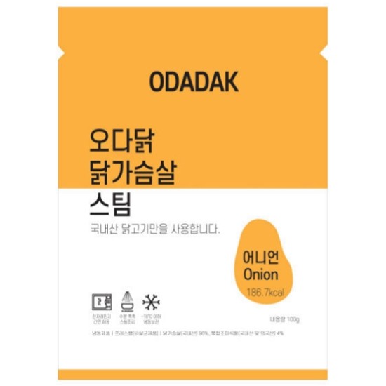 오박사닷컴 오다닭 닭가슴살 스팀 어니언 100g (30개)