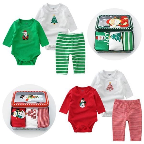 조이멀티 산타눈사람 바디슈트 바지 크리스마스 선물세트301373