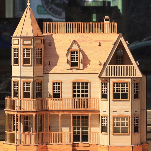 [불명] 원목3D입체퍼즐 BD-14 로렐타운홈 빅사이즈/조립/목재