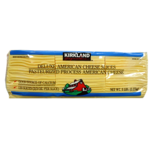 코스트코 커클랜드 아메리칸 슬라이스 치즈 2.27kg (1개)