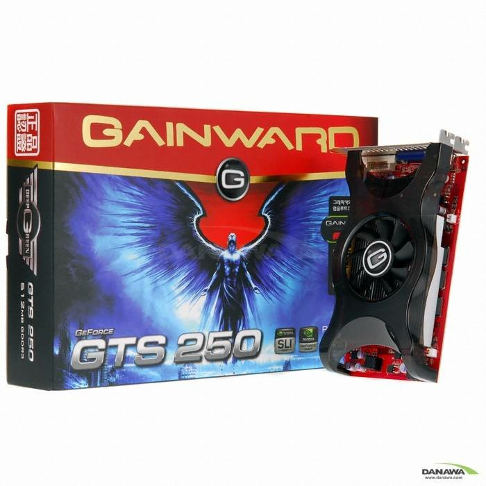 GAINWARD ������ GTS250 Deep Green D3 512MB ABKO