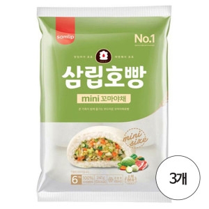삼립 미니 야채호빵240g 40gx6입 x3개_이미지