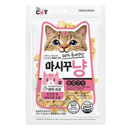 바이캣 마시꾸냥 연어 트릿 23g (4개)_이미지