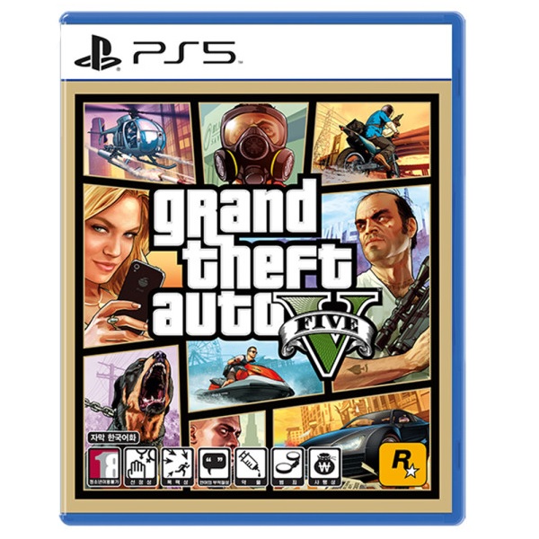  GTA 5 PS5 한글판 중고, 패키지디스크