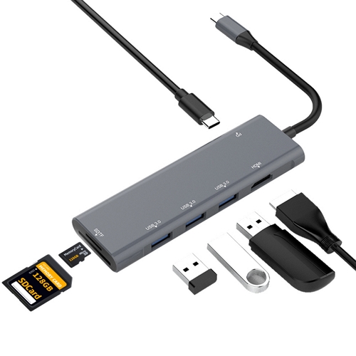 쿠팡 홈플래닛 AT301SP (7포트/USB 3.0 Type C)
