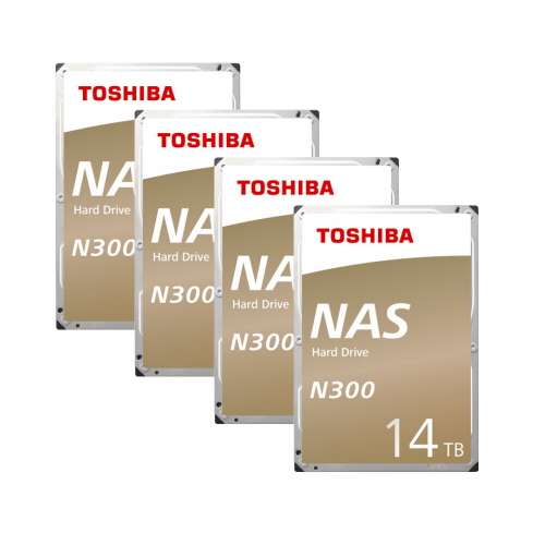 도시바 N300 패키지 7200/256M HDWG21E (4x14TB)_이미지