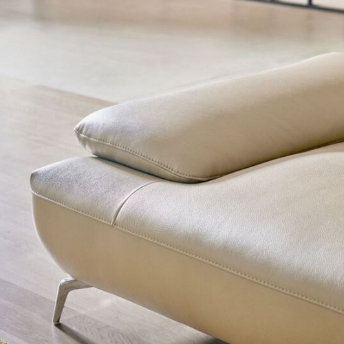 자코모 젬마 스윙 기능성 천연가죽 소파 3.5인용 (스툴별도)_이미지