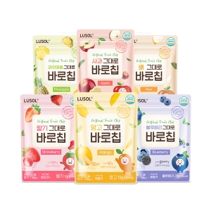 루솔 과일 그대로 바로칩 10팩 골고루세트 동결건조 과일칩이미지입니다. 누르면 해당 게시물로 새창이동합니다.