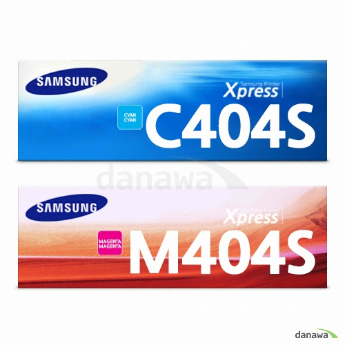 �Ｚ���� ��ǰ CLT-C404S, CLT-M404S 2�� ��Ʈ