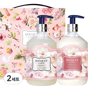 부케가르니 딥 퍼퓸 화이트머스크 샴푸 500ml+트리트먼트 500ml 2종 세트 (2세트)_이미지