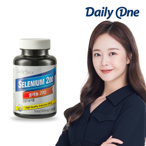 조아제약 셀레늄 200 500mg 100정 (1개)