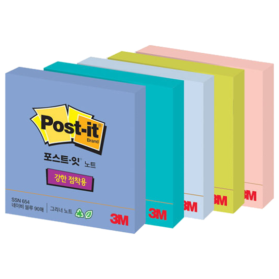 3M 포스트잇 그리너 노트 SSN 654-RC_이미지