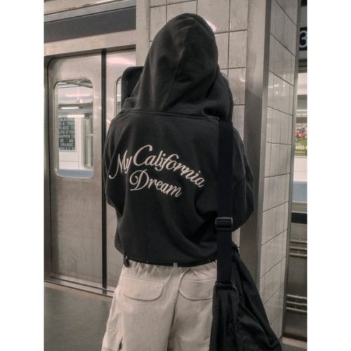 Washed Hood Zip-up / WHMZG1181F