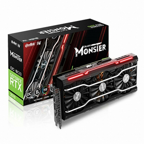 이엠텍 HV 지포스 RTX 2070 BLACK MONSTER OC D6 8GB