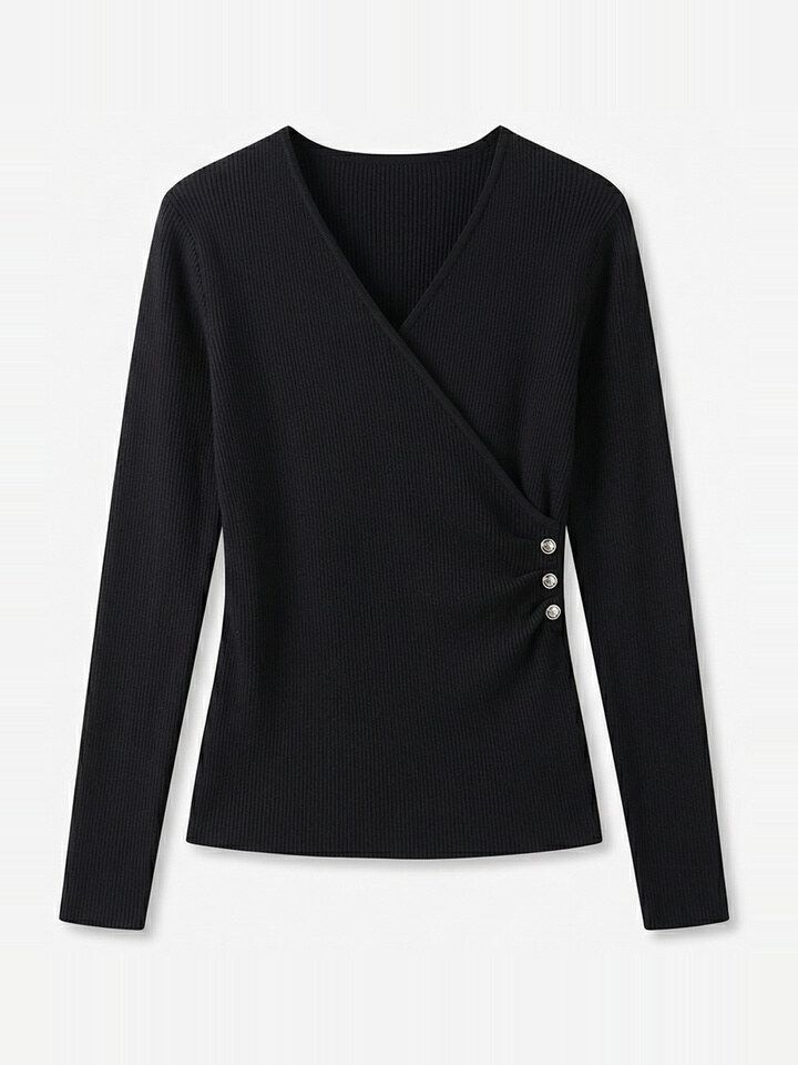 클라셰 랩슬림드레이프니트 CF5FKN003C-F 1170565