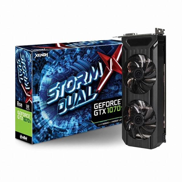 이엠텍 XENON 지포스 GTX1070 Ti STORM X Dual D5 8GB_이미지