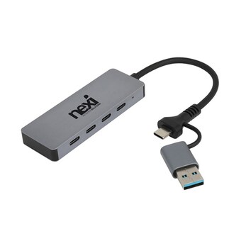 리버네트워크 NEXI NX-UH31C4 (4포트/<b>USB</b> <b>3.1</b> Type A+C)