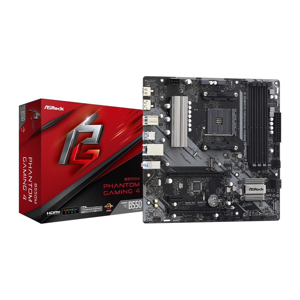 ASRock B550M Phantom Gaming 4 �����Ƽ����