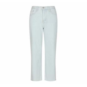 레코브 데님 밑단 컷팅 일자핏 팬츠 LC61C7DP528A