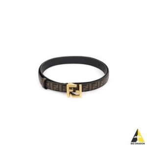 Squared FF leather belt 8C0648 AQ1J F1N1Y 스퀘어 레더 벨트