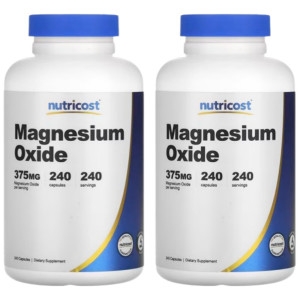 뉴트리코스트 산화 마그네슘 375mg 240캡슐 (2개)