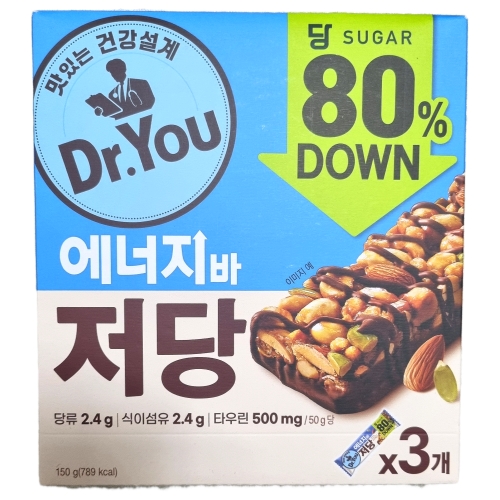 오리온 에너지바 저당 50g 3개입 (10개)