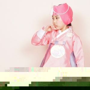 진화목 당의 여아한복 1세~10