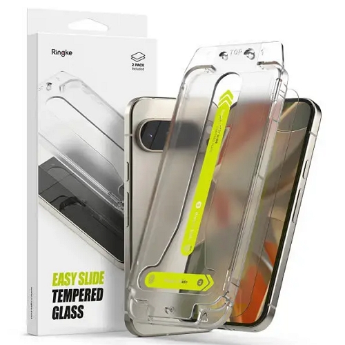 리어스 링케 구글 픽셀 10 프로 XL 이지 슬라이드 강화유리 보호필름 (액정 2매)_이미지