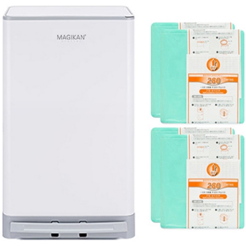 매직캔 스텔라 280 27L (본품1개 + 리필4개)_이미지