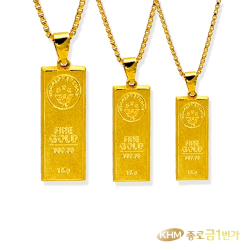 종로금1번가 24K 순금 목걸이 골드바 18.75g [1개]