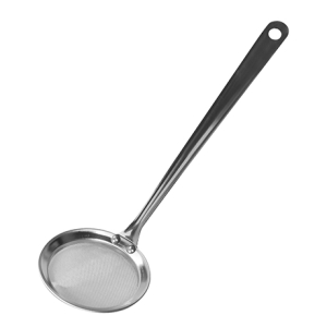 시모무라 올스텐 미세 거름망 찌개 거품 제거 국자