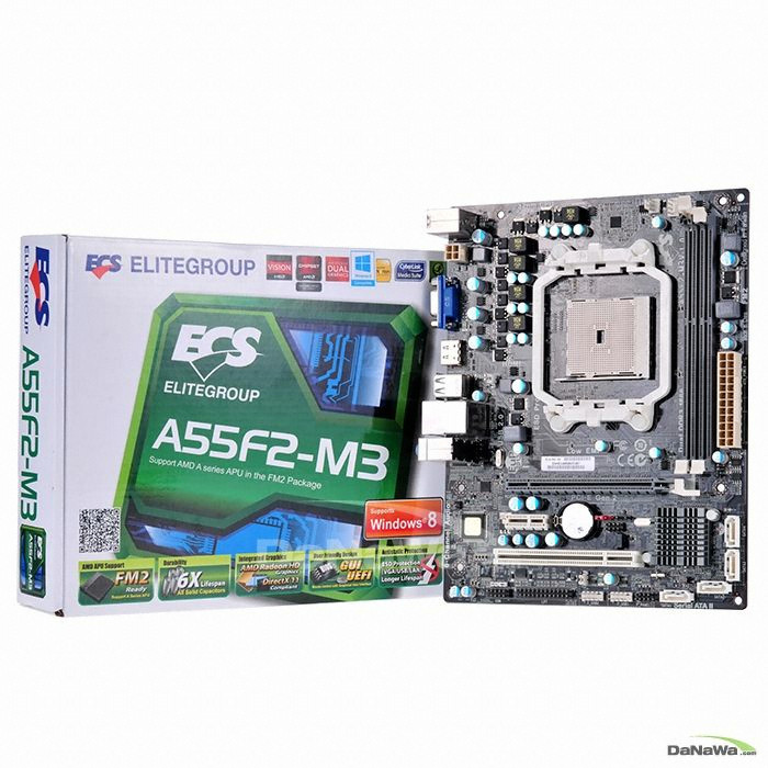 ECS A55F2-M3 + AMD A6 5400K 패키지_이미지
