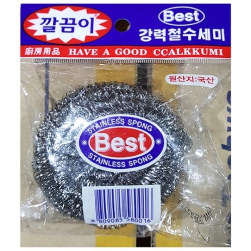 깔끔이 강력 철수세미 35g 10개묶음