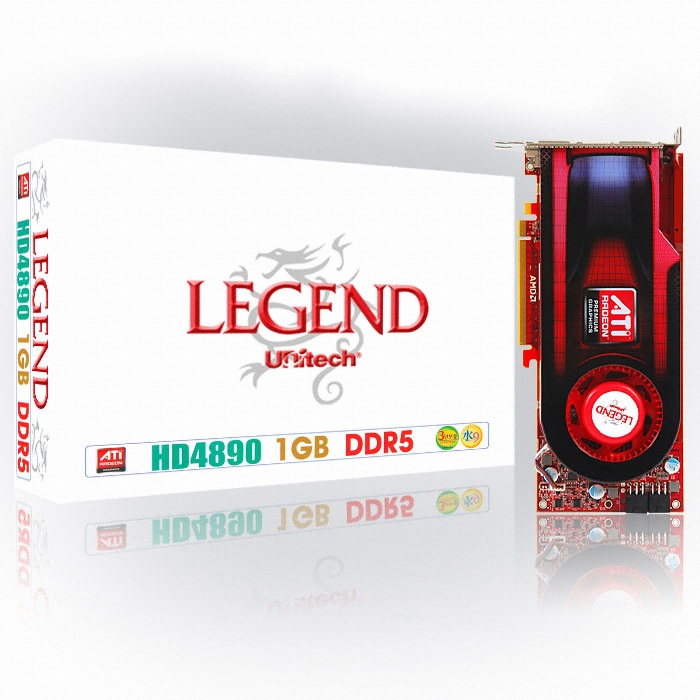 유니텍전자 LEGEND 라데온 HD 4890 D5 1GB_이미지